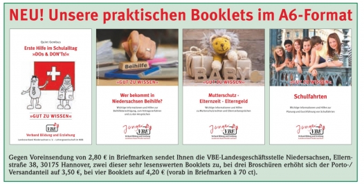 Neue Booklets